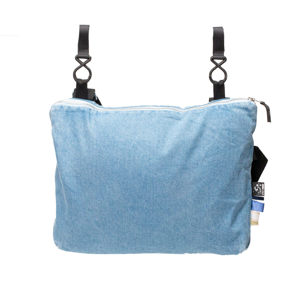 Blue Denim Stroller Bag