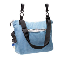 Cargar imagen en el visor de la galería, Blue Denim Stroller Bag
