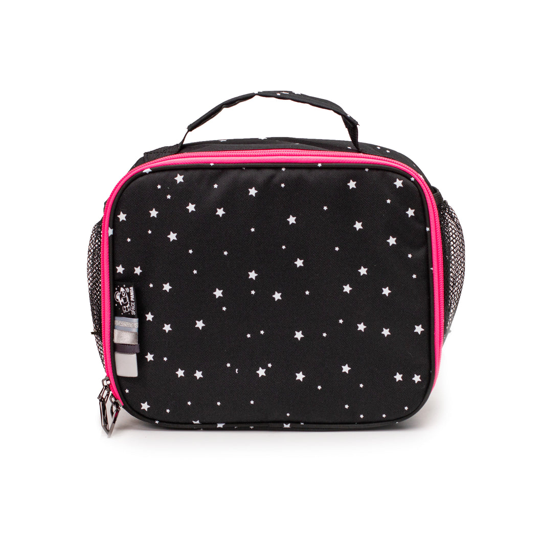 Black Stars Pink Lunchbox